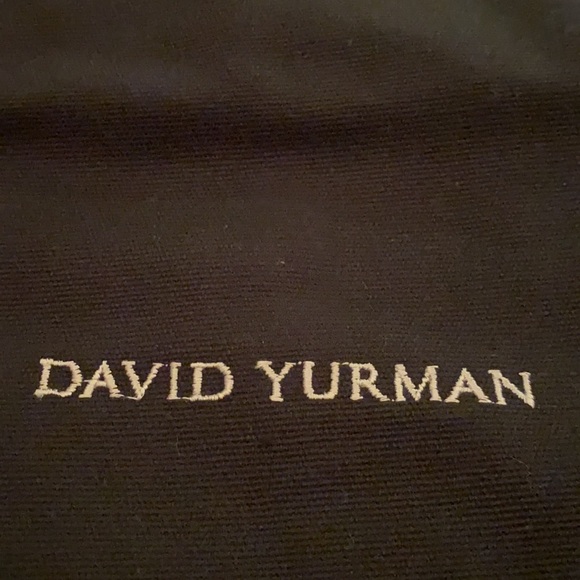 DAVID YURMAN Blk canvas Tote bag with top zipper - Picture 2 of 10